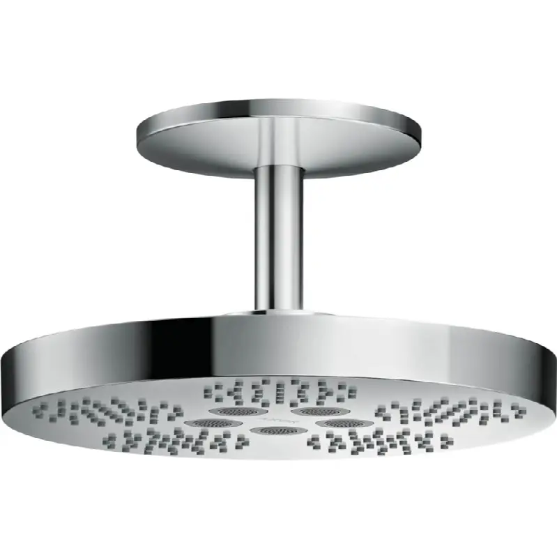 AXOR ONE Showerhead 280 2-Jet with Ceiling Mount Trim, 1.75 GPM