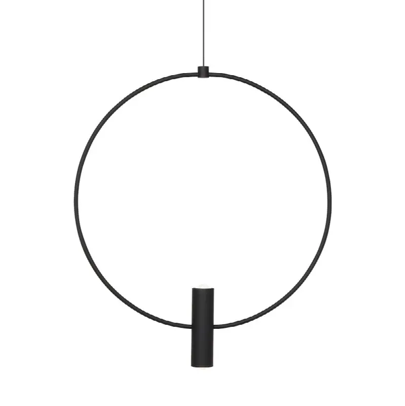 Mini Layla 13 Pendant in Nightshade Black with Aluminum Monopoint Bulb(s) Included