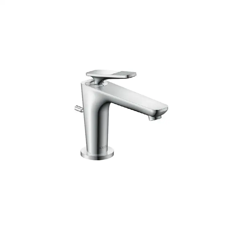 AXOR Citterio C Single-Hole Faucet 90 CoolStart with Pop-Up Drain-Cubic Cut, 1.2 GPM