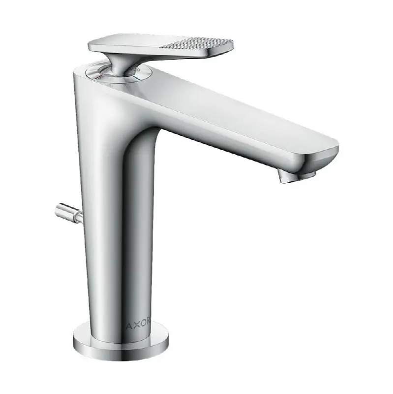 AXOR Citterio C Single-Hole Faucet 125 CoolStart with Pop-Up Drain-Cubic Cut, 1.2 GPM