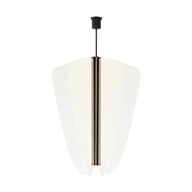 Nyra 42 Chandelier 42" Diameter Nightshade Black 3000K 90 CRI integrated led 90 cri 3000k 120v-277v unv