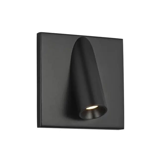 Ponte 5 Outdoor Wall Black Integrated LED 90 CRI 3000K 120-277V