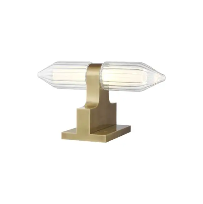 Langston Table Lamp plated brass 2700K 90 CRI integrated led 90 cri 2700k 120v-240v