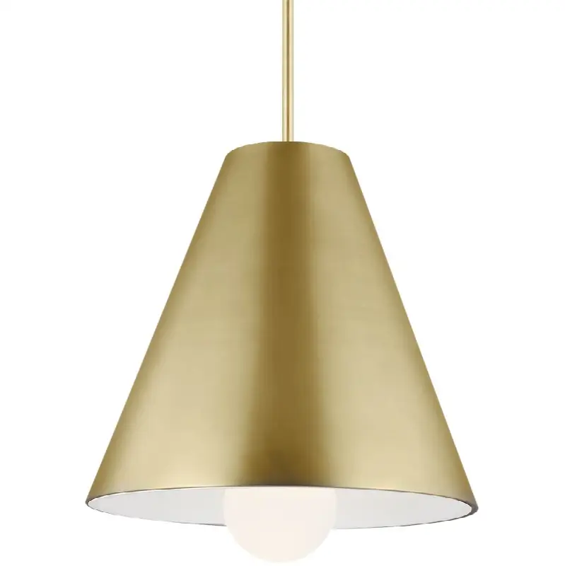 Joni Pendant plated brass 3000K 90 CRI integrated 90 cri 3000k 120v