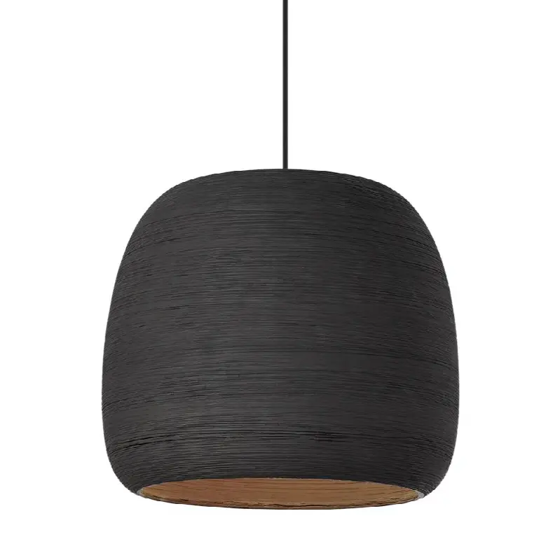 Karam Small Pendant Small Black/Black no lamp