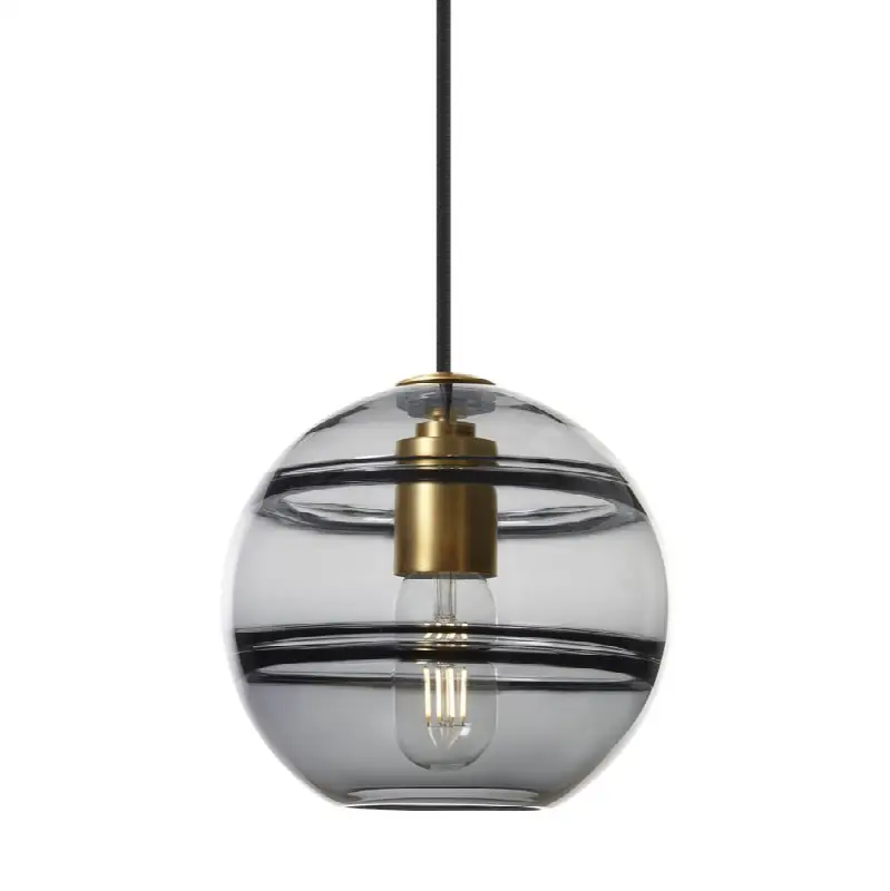 Sedona Medium Pendant Transparent Smoke