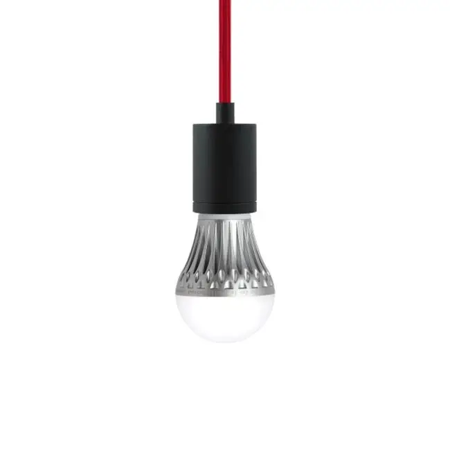 SoCo Pendant Modern Socket Red Cord