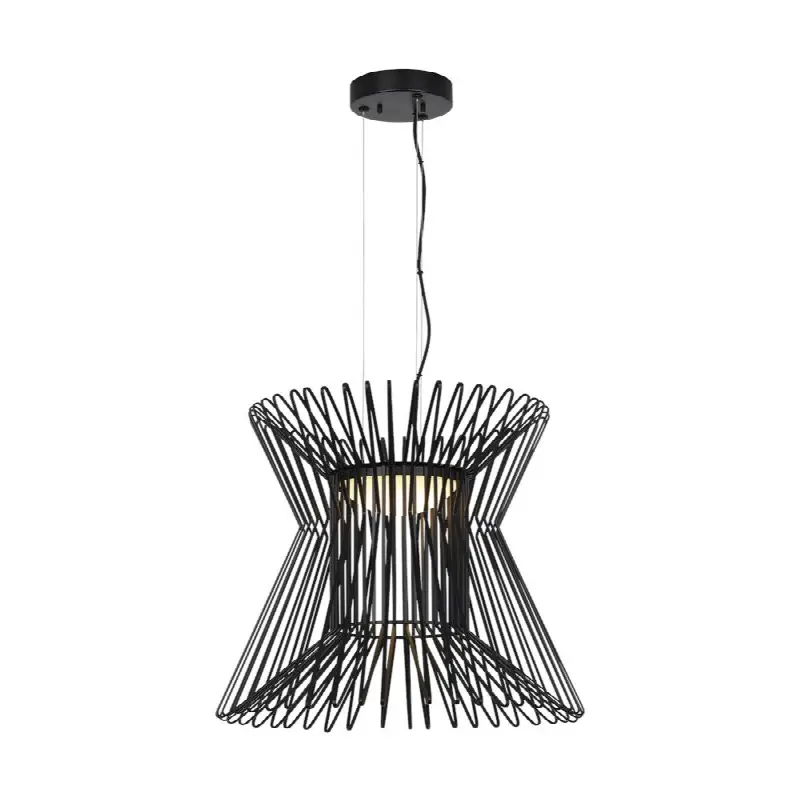 Syrma Pendant Matte Black LED 90 CRI 3500K 120-277V