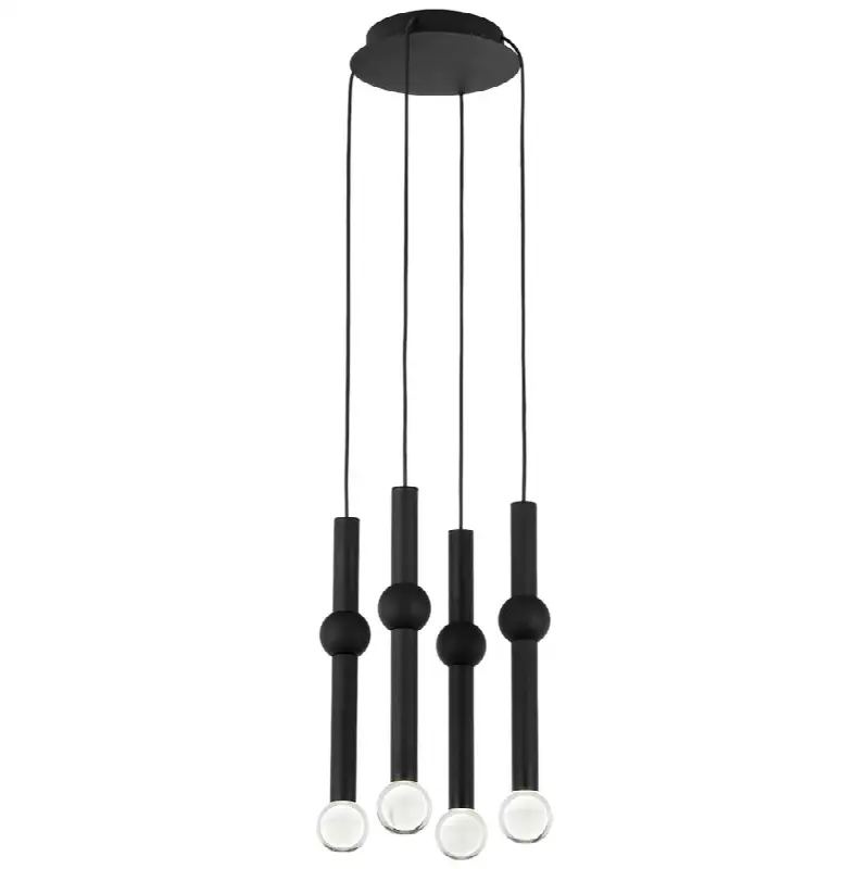 Guyed 4-Light Chandelier