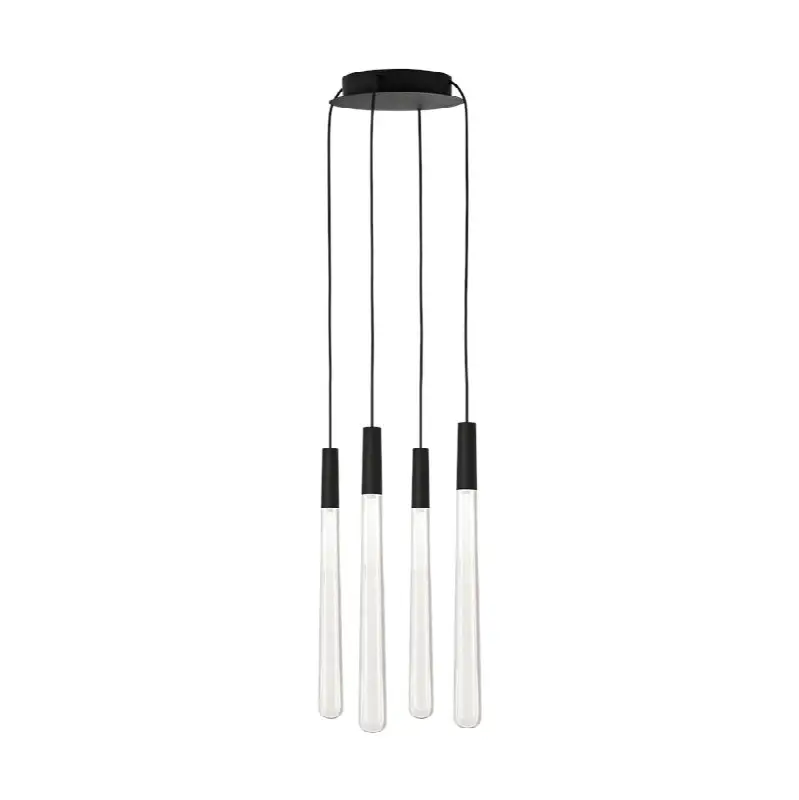 Pylon Crystal 4-Light Chandelier