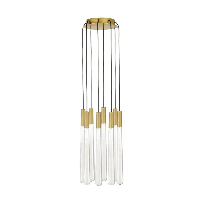 Pylon Crystal 8-Light Chandelier