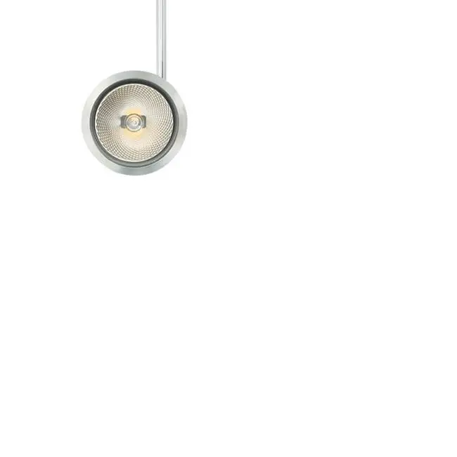 Sprocket Head Wall MonoRail satin nickel