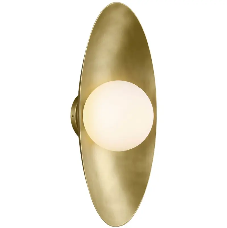 Joni 16 Wall plated brass 3000K 90 CRI integrated led 90 cri 3000k 120v-277v unv