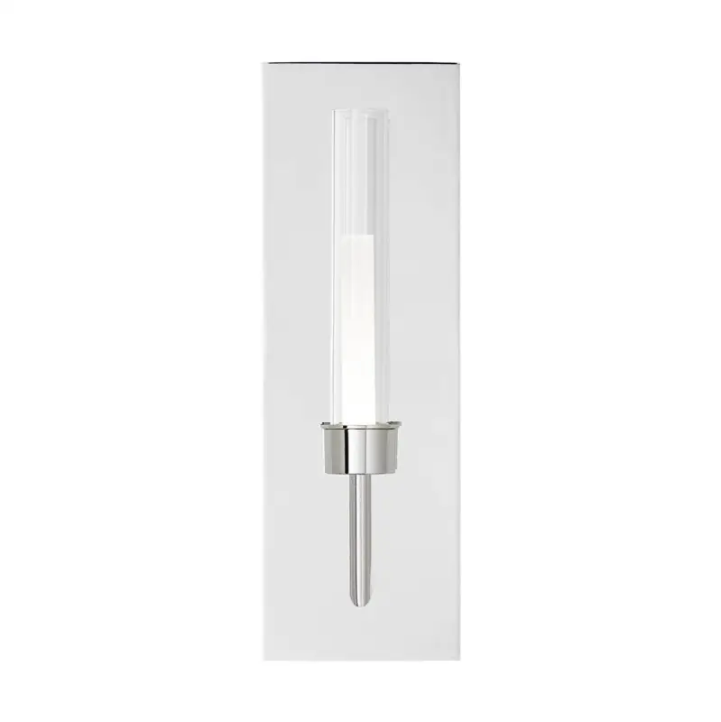 Linger Wall 1 Light Polished Nickel Integrated LED 90 CRI 3000K 277V