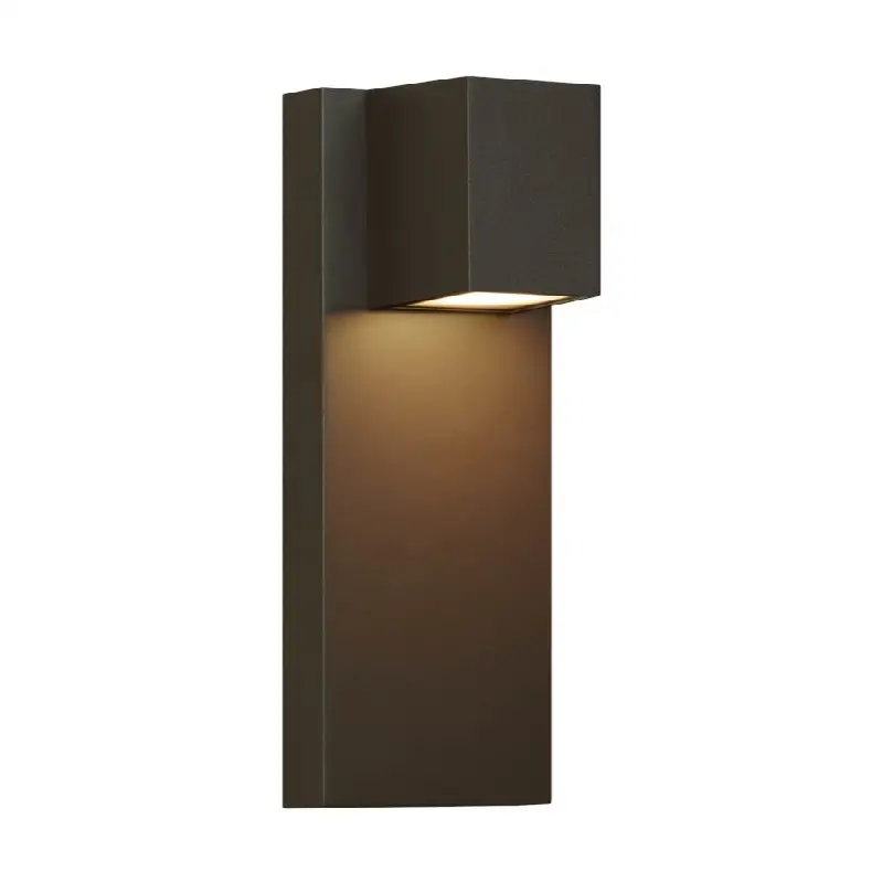 Quadrate Outdoor Wall Bronze 3000K-2200K 90 CRI led 90 cri 3000k-2200k 120v