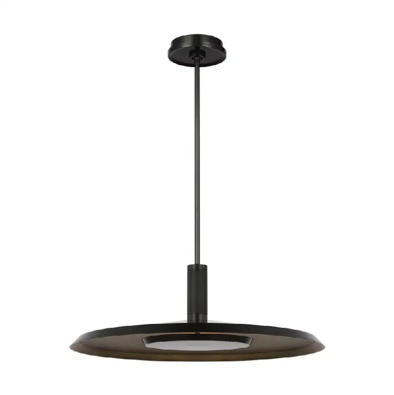 Saucer X-Large Pendant Dark Bronze/darkened Brass 2700K 90 CRI