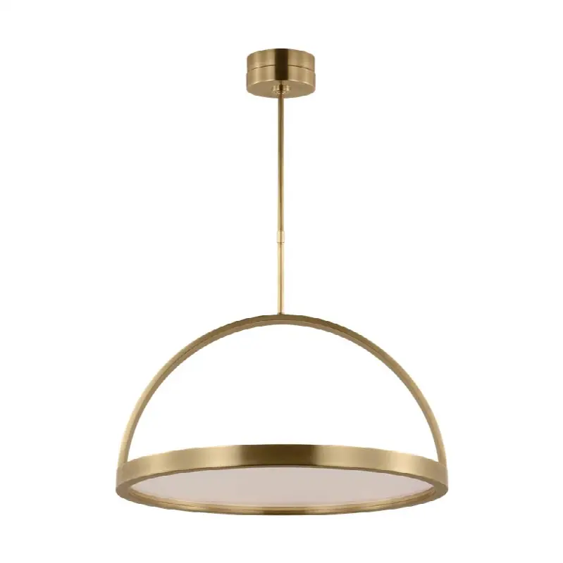 Cerne Medium Chandelier Natural Brass 2700K 90 CRI