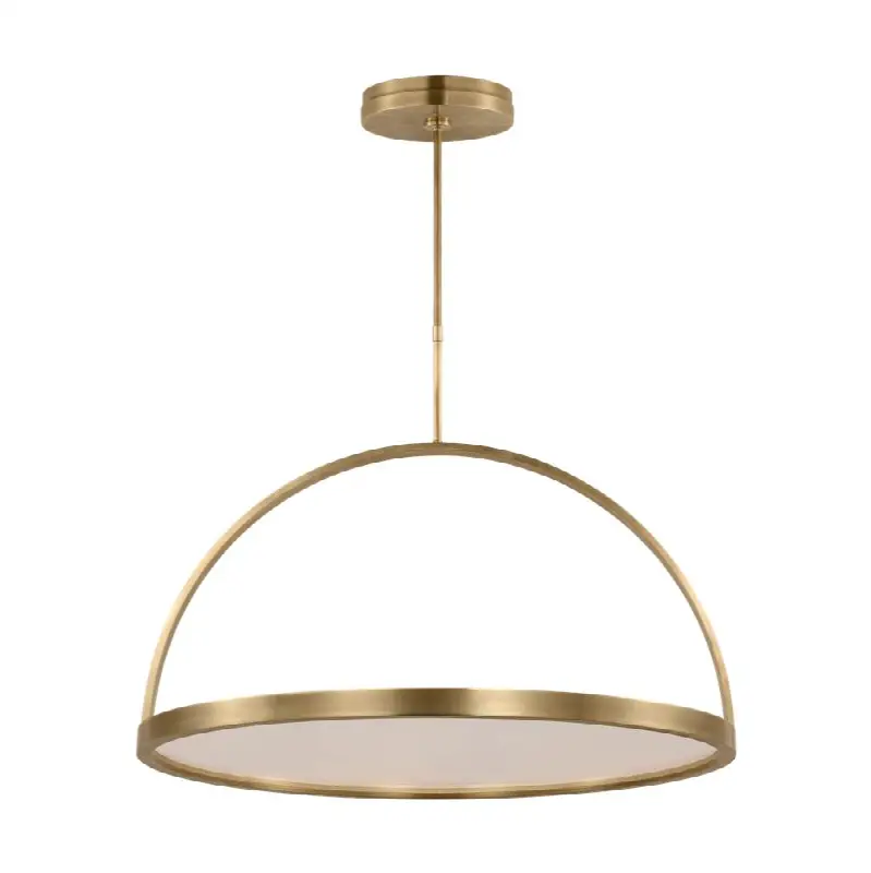 Cerne Large Chandelier Natural Brass 2700K 90 CRI