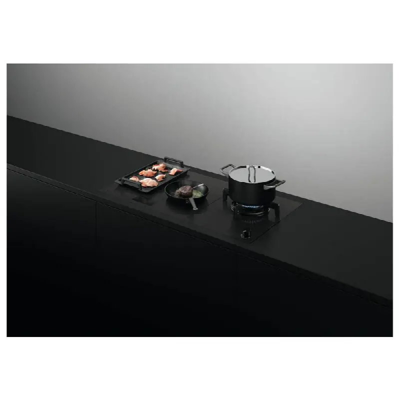 15" Gas on Glass Cooktop, 1 Burner, Natural Gas