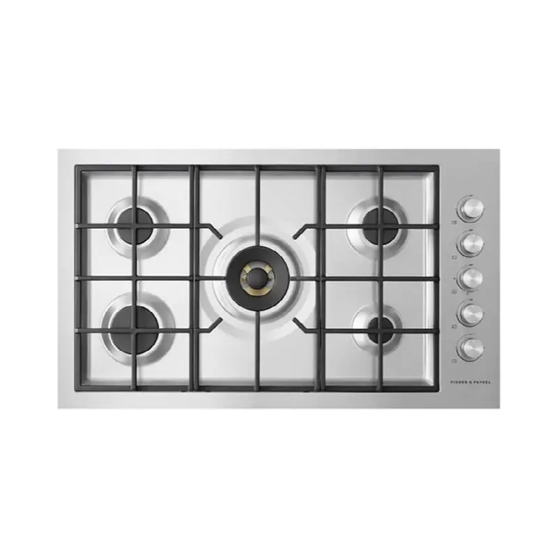 36" Cooktop, 5 Burners, Flush Fit, LPG