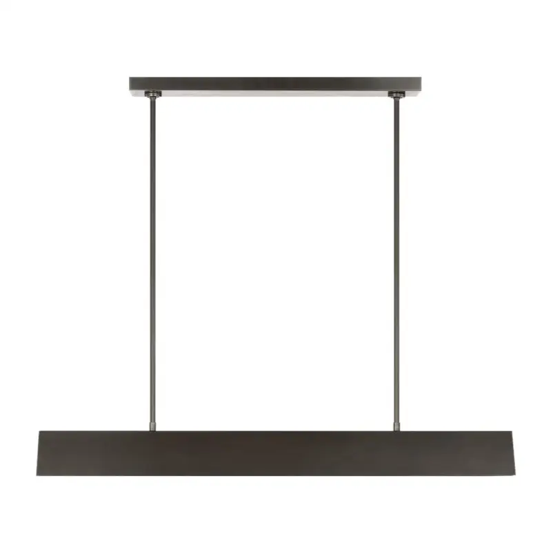 Pench Medium Linear Chandelier dark Bronze 2700K 90 CRI