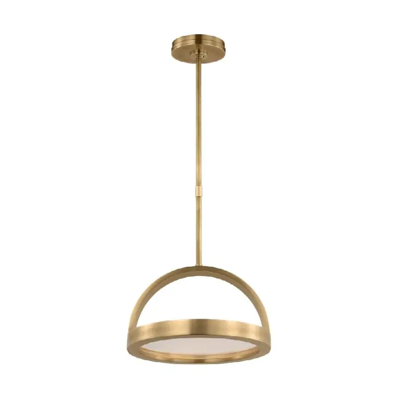 Cerne Medium Pendant Natural Brass 2700K 90 CRI