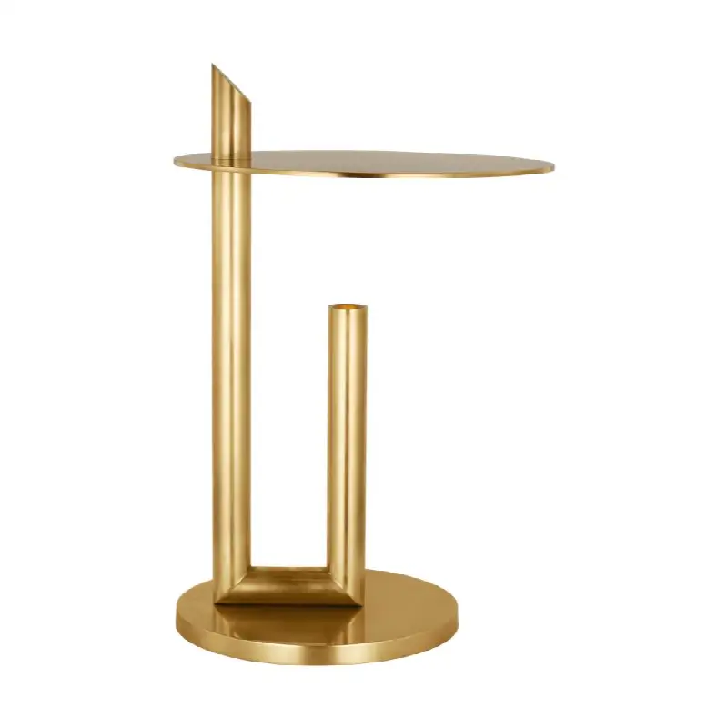 Fielle Medium Table Lamp Natural Brass 2700K 90 CRI