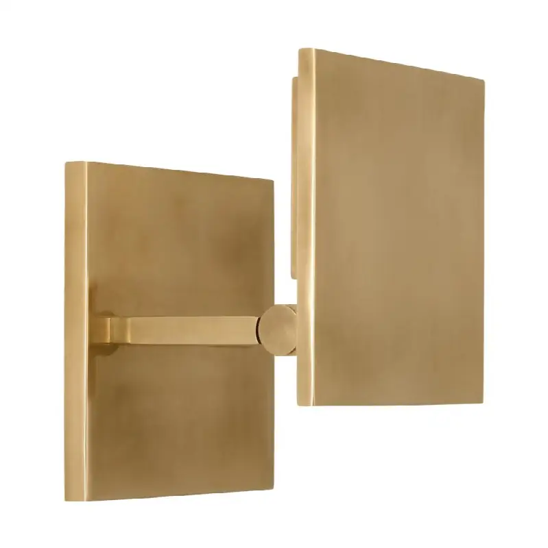 Angolo 6 Sconce hand rubbed antique brass 2700K 90 CRI