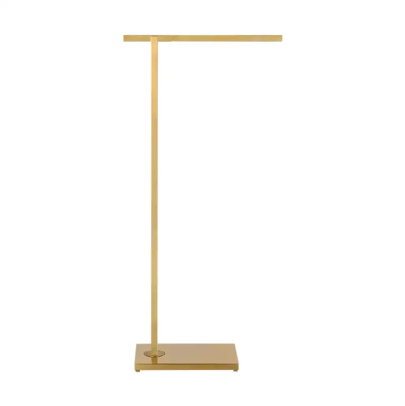 Stagger Small Floor Lamp Natural Brass 2700K 90 CRI