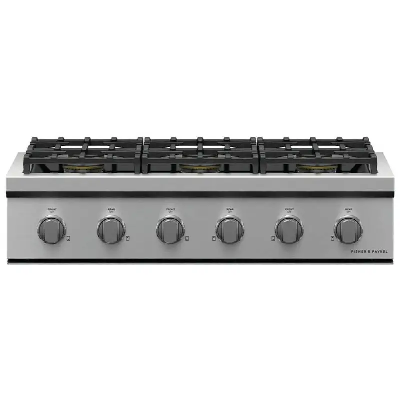 36 Inch Rangetop, 6 Burners, LPG