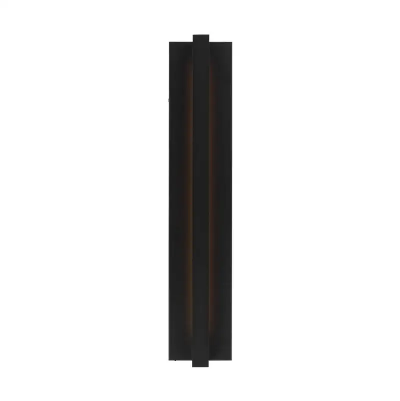 Stagger Small Wall in Outdoor Black Backplate 120V