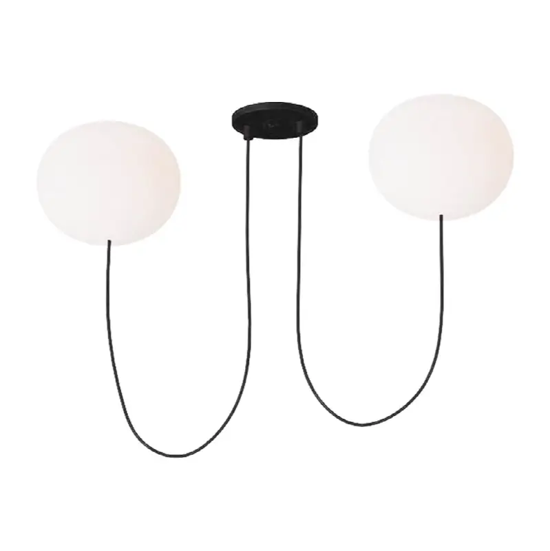 Helium Medium 2 Light Chandelier