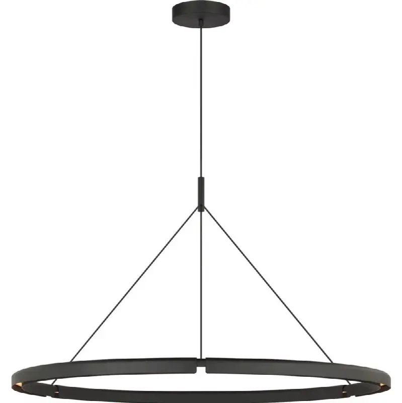 Cloak 48 Chandelier in Nightshade Black