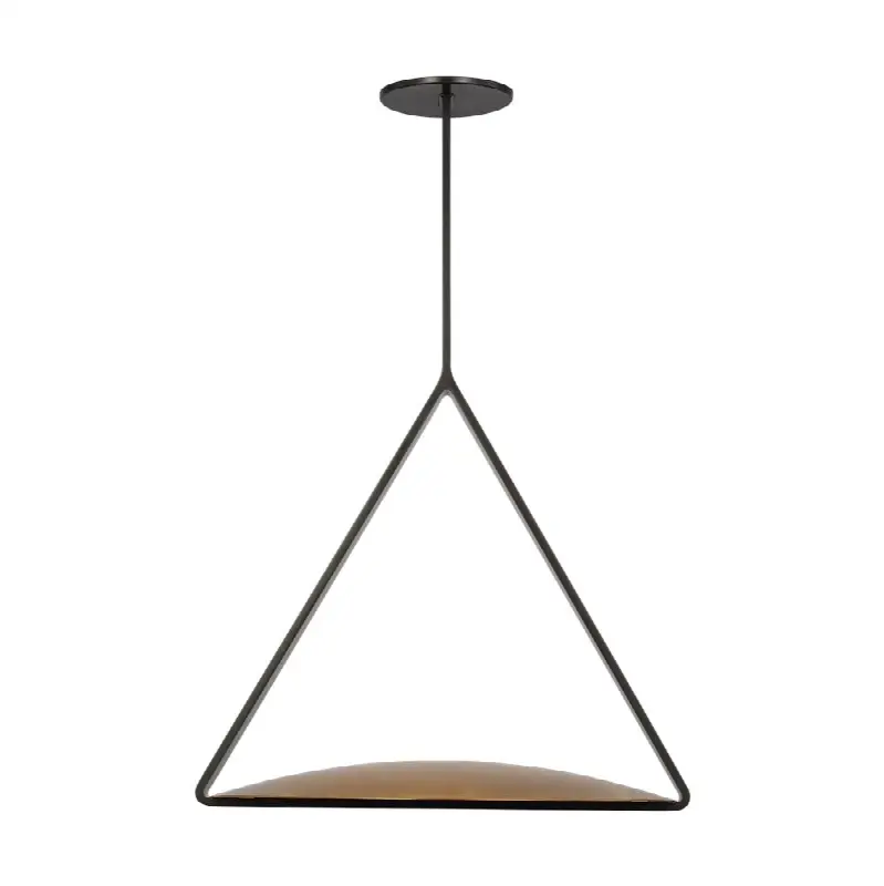 Cymbal Large Pendant dark Bronze/Natural Brass 2700K 90 CRI