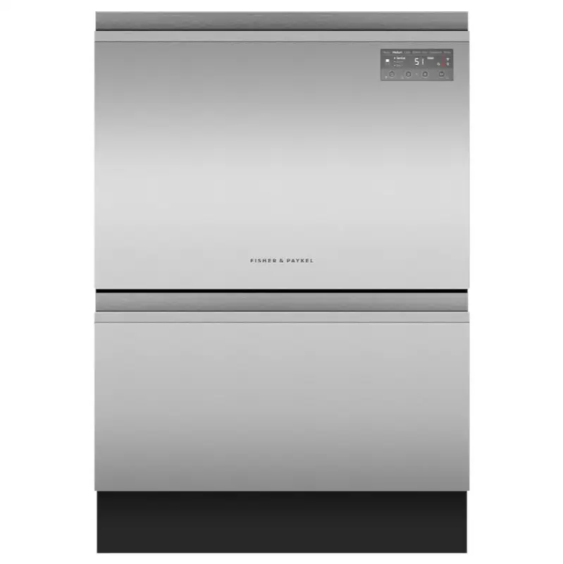 Stainless Steel, Tall, 14 place settings, Recessed Handle