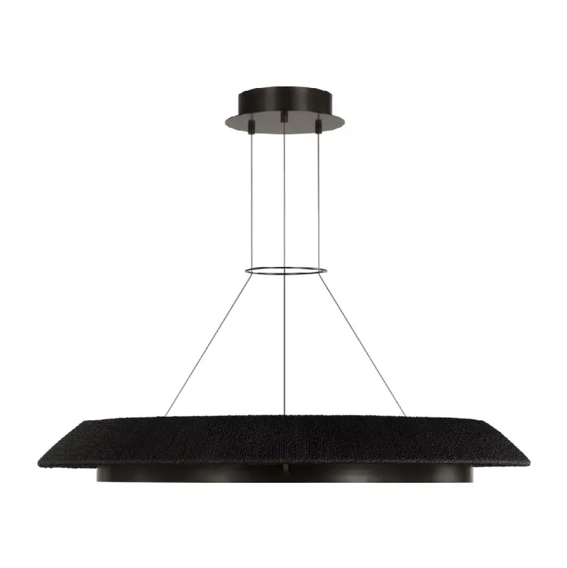 Noa Large Chandelier Washed Black