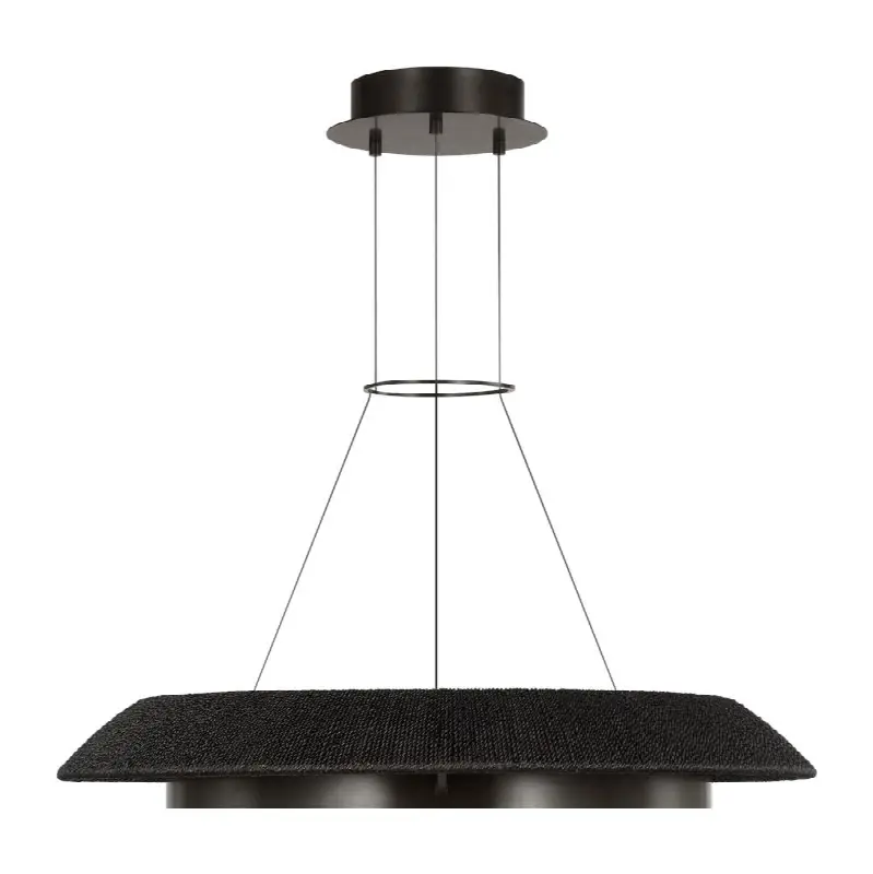 Noa Medium Chandelier Washed Black