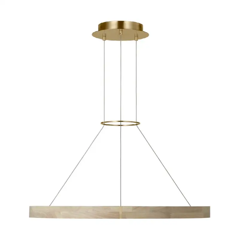 Ashok 31 Chandelier hand rubbed antique brass 2700K 90 CRI