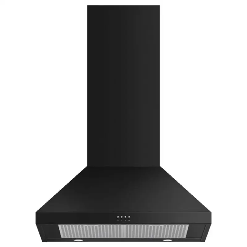 30" Pyramid Chimney Wall Hood, 600 CFM