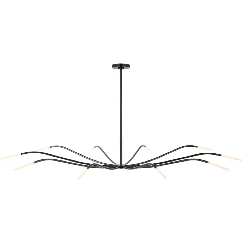 Lajos 67 Chandelier in Bronze