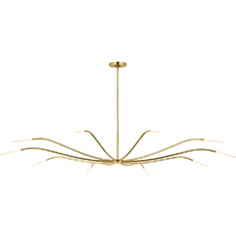 Lajos 67 Chandelier in Hand-Rubbed Antique Brass