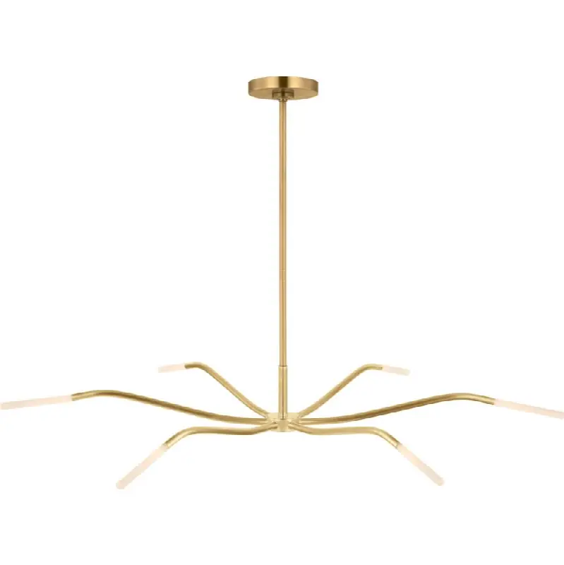 Lajos 39 Chandelier in Hand-Rubbed Antique Brass