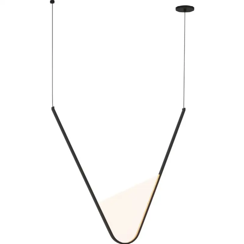 Mizu 33 Chandelier in Nightshade Black