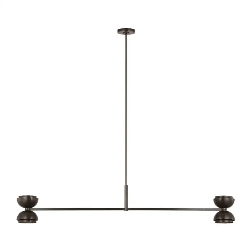 Shanti X-Large Linear Chandelier dark Bronze 2700K 90 CRI