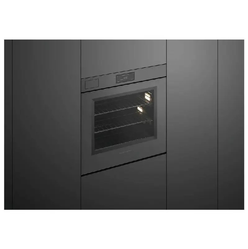 30 Inch Single Oven w/Steam Assist, 6.8 Inch Touchscreen, Self-Cleaning, Handleless - Minimal Grey