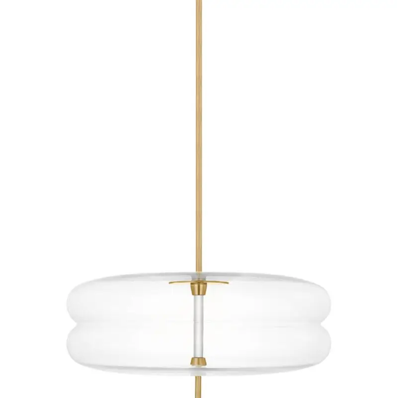 Shakkei Large Pendant in Natural Brass LED 2700K