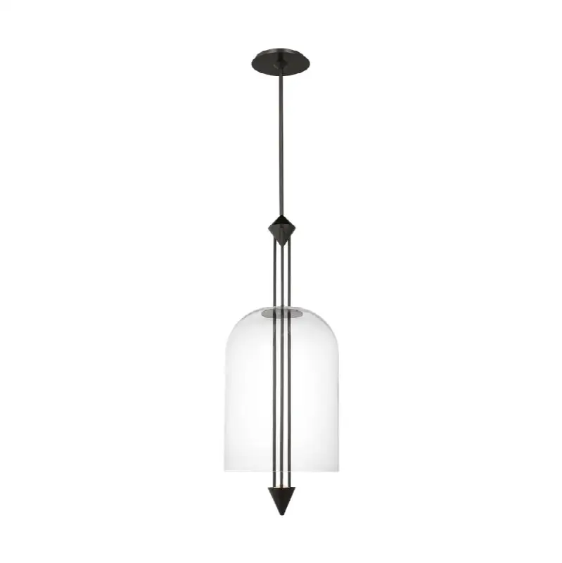 Cathedral Large Pendant Clear Dark Bronze 2700K 90 CRI