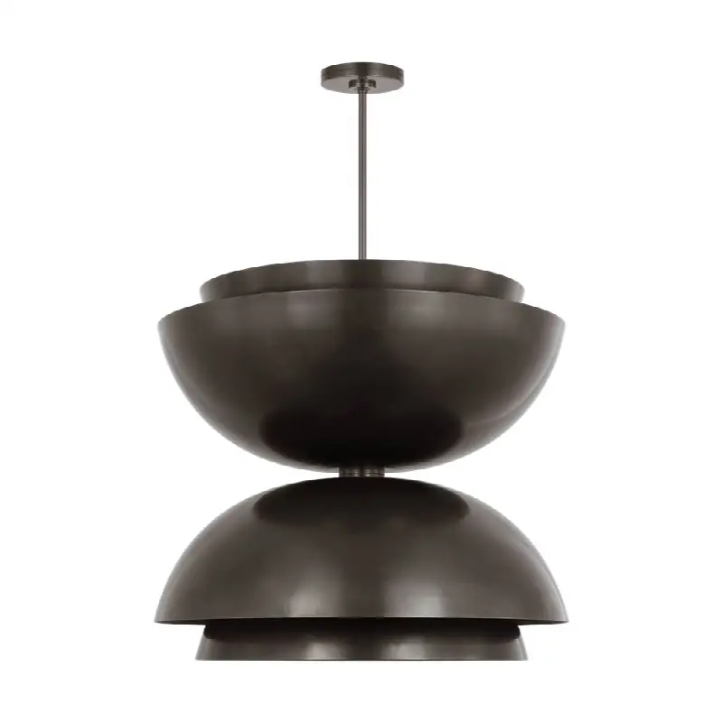 Shanti Grande Double Pendant dark Bronze 2700K 90 CRI