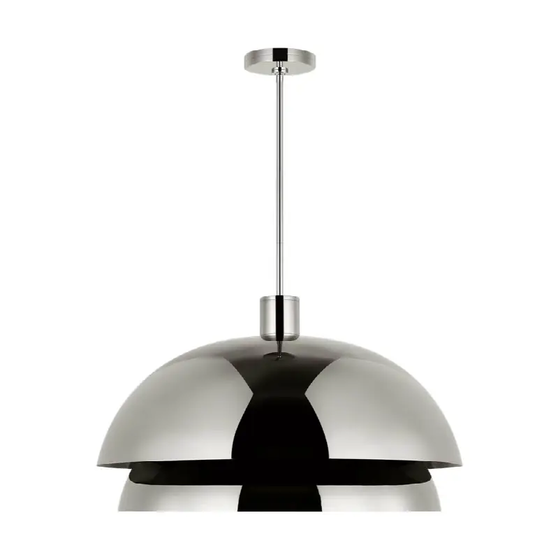Shanti Grande Pendant polished nickel 2700K 90 CRI