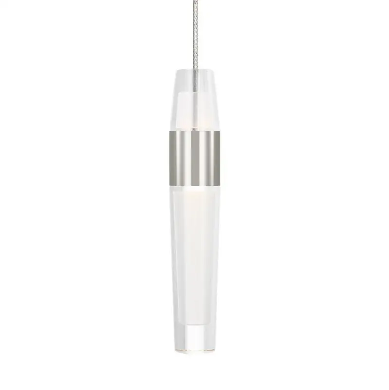 Lassell Mini Pendant MonoPoint Polished Nickel 2700K 90 CRI